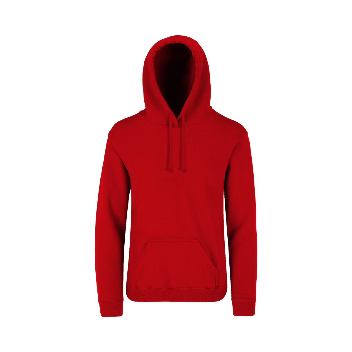 Sudadera Con Capucha Y Cangurera Unisex Para Joven Color Rojo