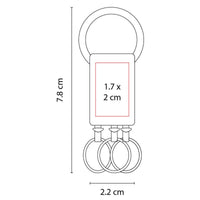 Llavero Argolla Triple