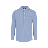 Camisa Oxford Manga Larga para Caballero · Color Azul Cielo