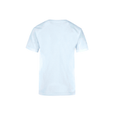 Playera Peso Completo Cuello Redondo Manga Corta Unisex Para Joven Color Blanco