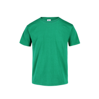 Playera Peso Completo Cuello Redondo Manga Corta Unisex Para Joven Color Jade