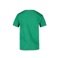 Playera Peso Completo Cuello Redondo Manga Corta Unisex Para Joven Color Jade