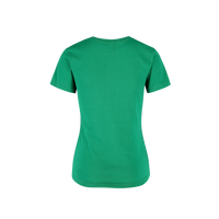 Playera Peso Completo Cuello Redondo Manga Corta Con Silueta Para Dama Color Jade