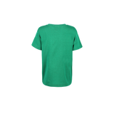 Playera Peso Completo Cuello Redondo Manga Corta Unisex Para Niño •100% Algodón• Color Jade