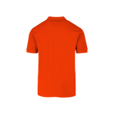 Playera Tipo Polo Piqué Para Caballero •50% Algodón-50% Poliéster• Color Naranja