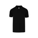 Playera Tipo Polo Piqué Para Caballero •50% Algodón-50% Poliéster• Color Negro