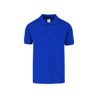 Playera Tipo Polo Piqué Para Caballero •50% Algodón-50% Poliéster• Color Royal