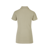 Playera Tipo Polo Pique Con Silueta Para Dama Color Beige