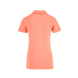 Playera Tipo Polo Pique Con Silueta Para Dama Color Coral