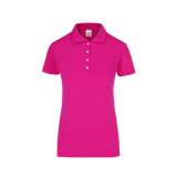 Playera Tipo Polo Pique Con Silueta Para Dama Color Fucsia