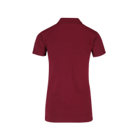 Playera Tipo Polo Pique Con Silueta Para Dama Color Marron