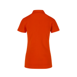 Playera Tipo Polo Pique Con Silueta Para Dama Color Naranja