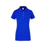 Playera Tipo Polo Pique Con Silueta Para Dama Color Royal