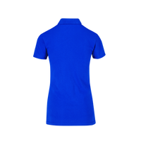 Playera Tipo Polo Pique Con Silueta Para Dama Color Royal