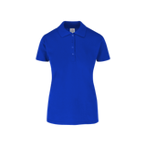 Playera Tipo Polo Piqué con Silueta Para Dama •50% Algodón-50% Poliéster• Color Royal