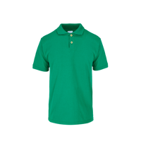 Playera tipo Polo Pique Unisex Para Joven Color Jade