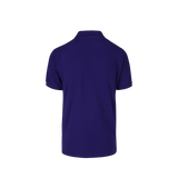 Playera tipo Polo Pique Unisex Para Joven Color Morado