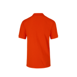 Playera tipo Polo Pique Unisex Para Joven Color Naranja