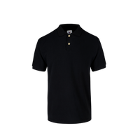 Playera tipo Polo Pique Unisex Para Joven Color Negro