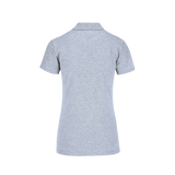 Playera Tipo Polo Pique Con Silueta Para Dama Color Gris Jaspe