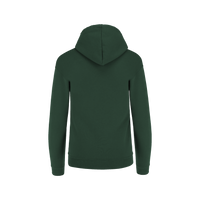 Sudadera con Capucha y Cangurera Unisex para Adulto Color Verde Bosque