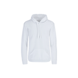 Sudadera Con Capucha Y Cangurera Unisex Para Joven Color Blanco