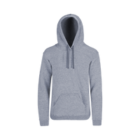 Sudadera Con Capucha Y Cangurera Unisex Para Joven Color Gris Jaspe