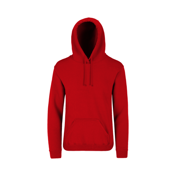 Sudadera Con Capucha Y Cangurera Unisex Para Joven Color Rojo