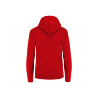 Sudadera Con Capucha Y Cangurera Unisex Para Joven Color Rojo