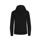 Sudadera con Capucha, Cangurera y Cierre Unisex para Adulto Color Negro Jaspe