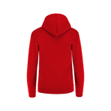 Sudadera con Capucha, Cangurera y Cierre Unisex para Adulto Color Rojo