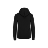 Sudadera Con Capucha Cangurera Y Cierre Unisex Para Joven Color Negro