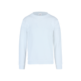 Sudadera Cuello Redondo Unisex para Adulto Color Blanco