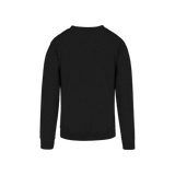 Sudadera Cuello Redondo Unisex para Adulto Color Negro Jaspe